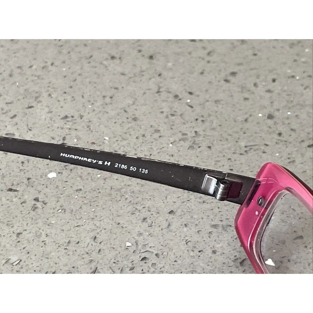 Humphrey's By Eschenbach H 2186 50 Eyeglasses Frames ONLY 50-15-135 red full rim